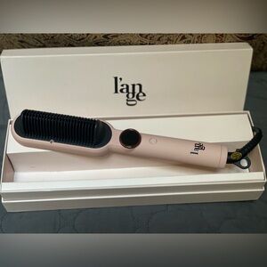 Lange Smooth-It Digital Straightening Comb - Blush